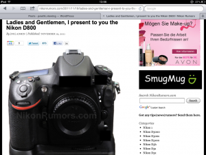 D800 Foto auf NR