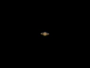 Saturn mit der Pentax Q fotografiert Saturn mit der Pentax Q fotografiert