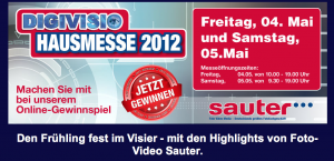 Werbung für die Sauter Hausmesse auf deren Webseite