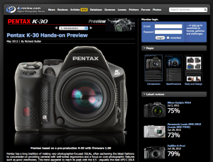 Screenshot DPreview