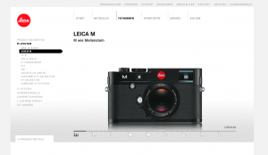 Homepage der Leica M M10 Homepage der Leica M M10