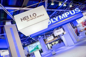 Photokina 2012 Olympus Stand - HELLO