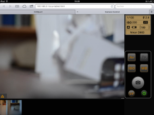Neuer Look der iUSBPortCamera-Webapp