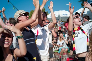 Fussball WM 2010 auf dem Tollwood