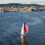 Segelboot vor Oslo